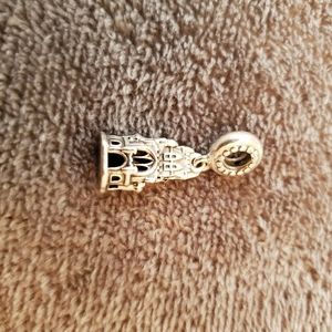 Sterling Silver Castle Pandora Charm